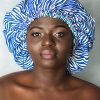 Afro Bonnet – Blue