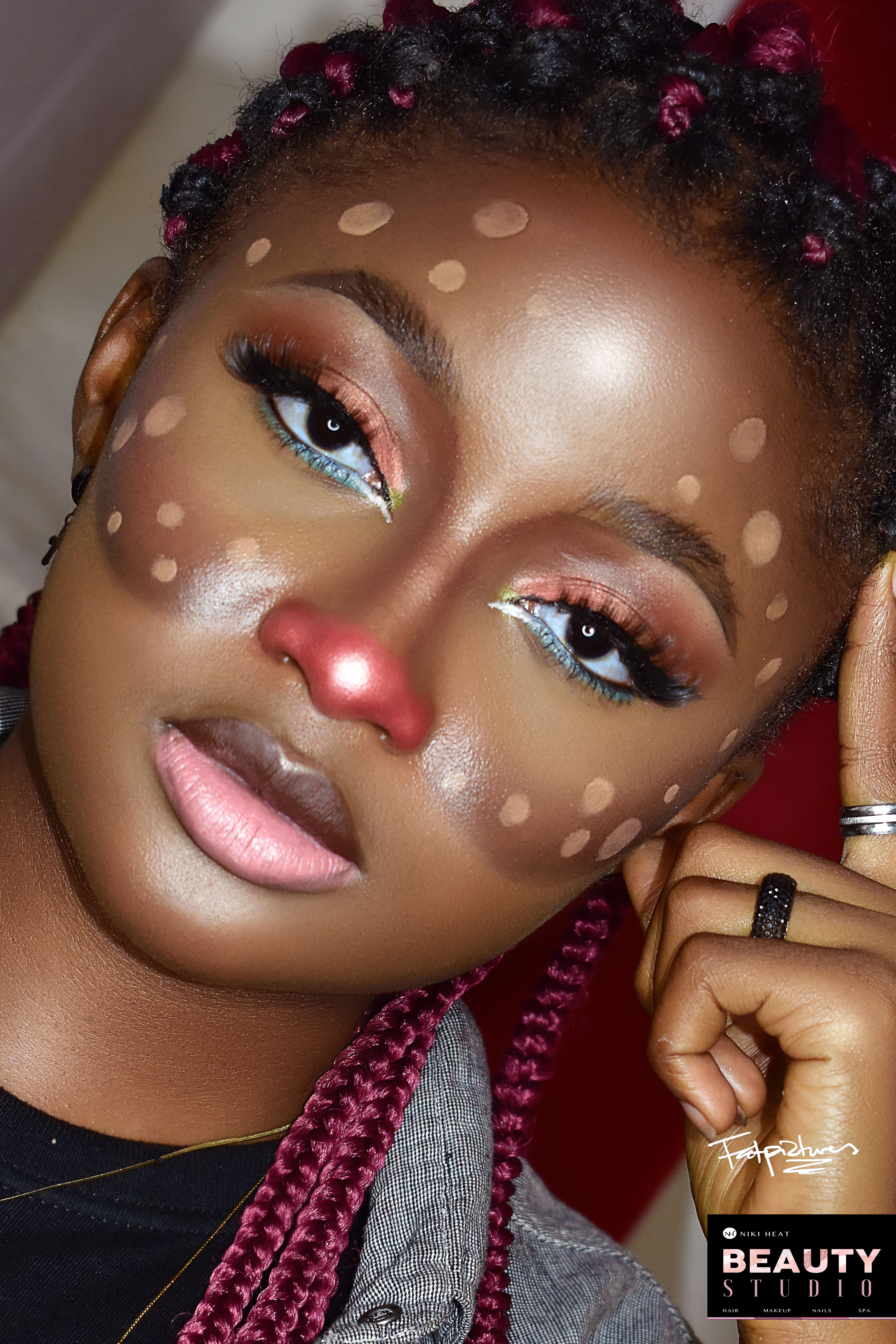 Niki Heat Beauty Studio_Ivy_reindeer7