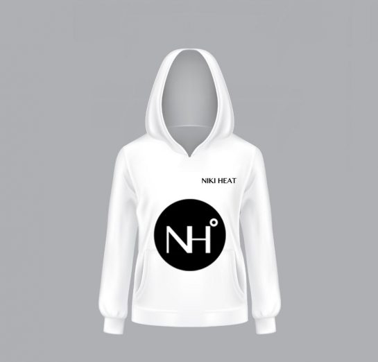 Niki Heat Hoodie - White